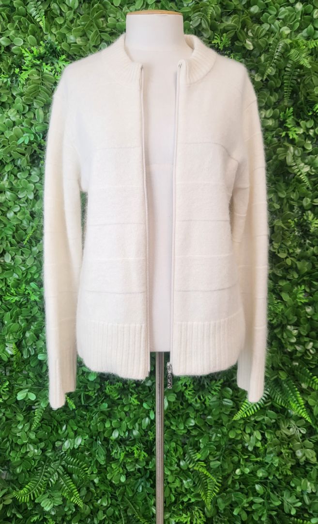 Colonial Concepts Cream Lambswool Angora Knit (12)