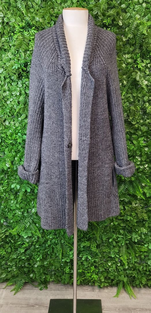 Sportscraft Grey Cardi Knit 12-14