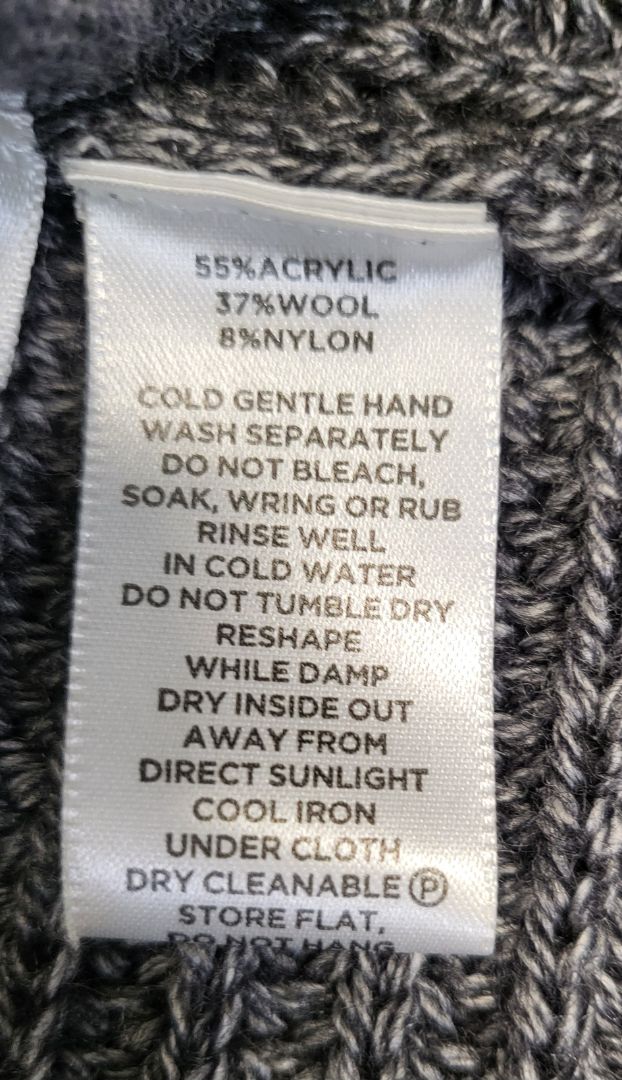 Sportscraft Grey Cardi Knit 12-14