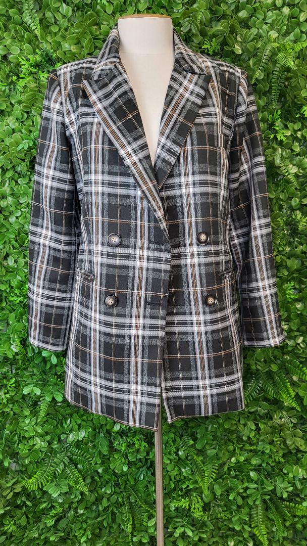 Drama The Label Check Blazer (8)