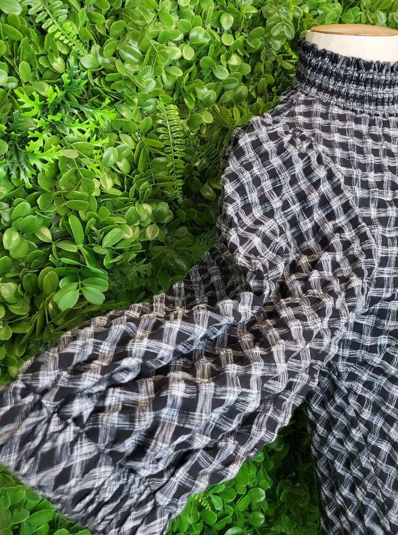 Lollys Laundry Check Bobby Blouse (12)