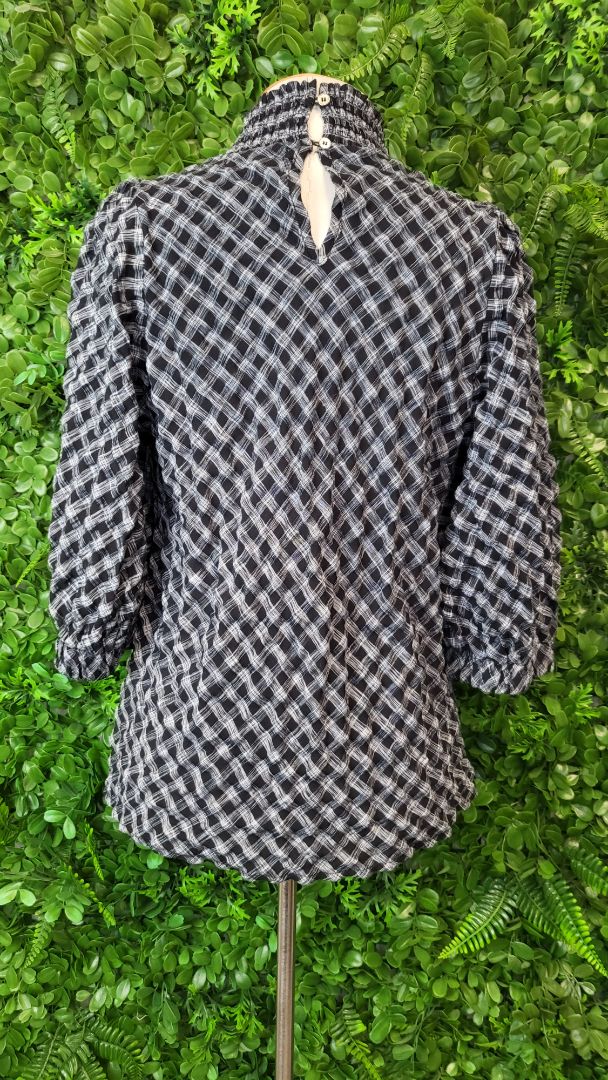 Lollys Laundry Check Bobby Blouse (12)