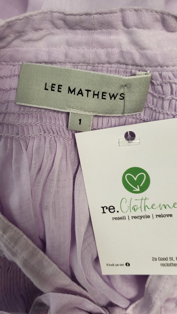Lee Mathews Lilac Volume Top (10-12)