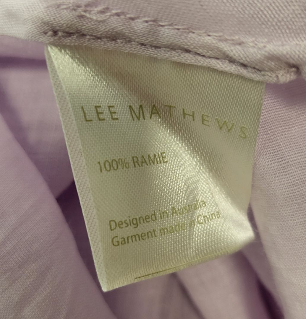 Lee Mathews Lilac Volume Top (10-12)