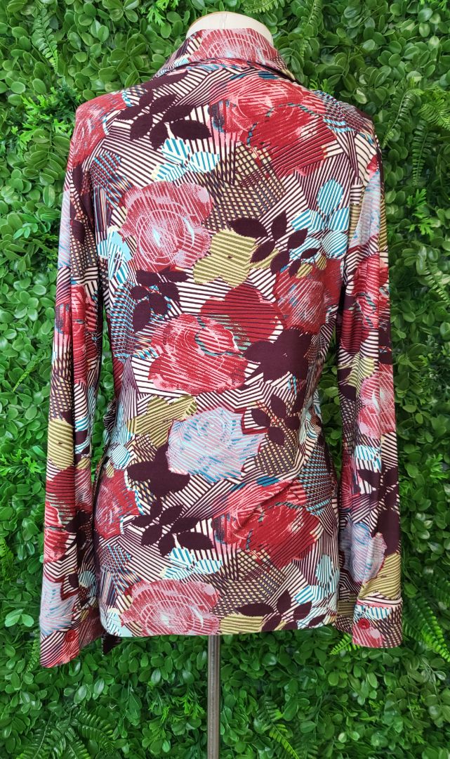 Mei Mei Print Wrap Top (14)