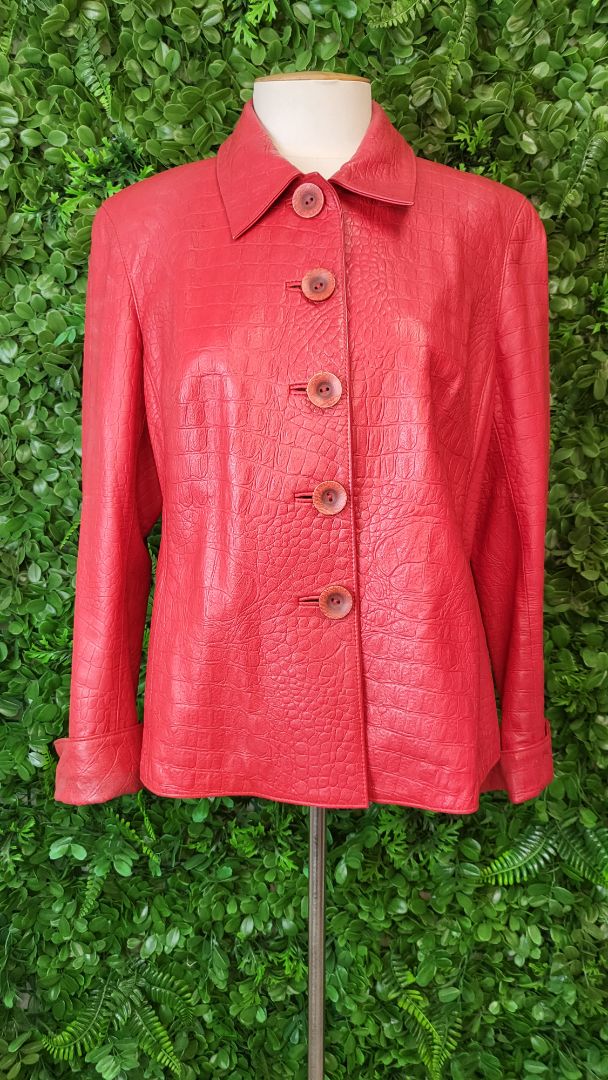 Caroline Moore Red Leather Jacket (14)