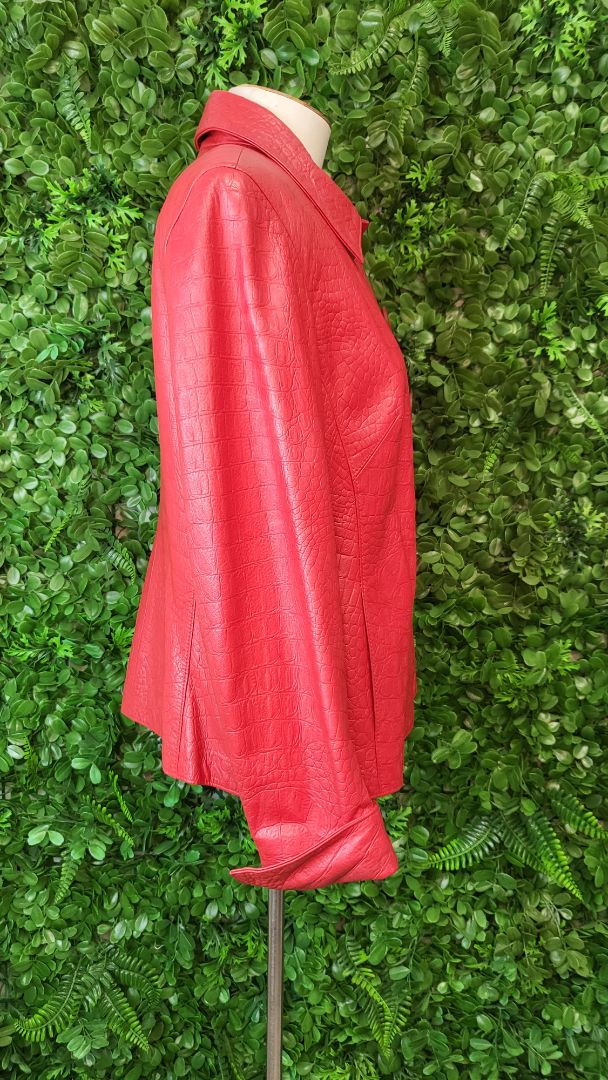 Caroline Moore Red Leather Jacket (14)
