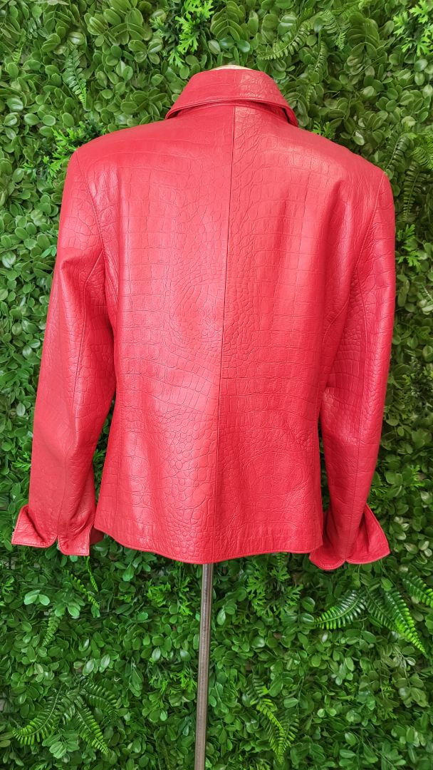 Caroline Moore Red Leather Jacket (14)