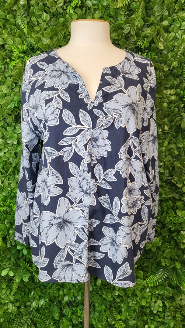Trenery Floral 3/4 Sleeve Top (14)