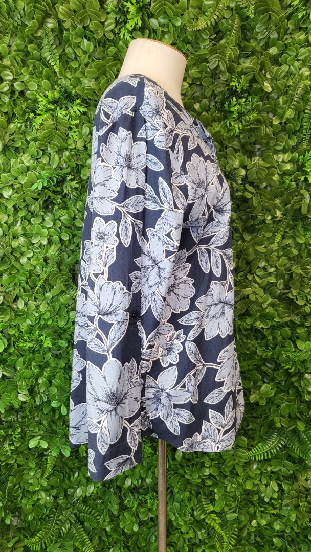 Trenery Floral 3/4 Sleeve Top (14)