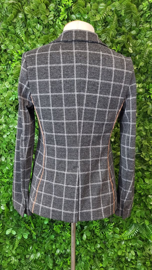 Banana Republic Grey Check Blazer (8)