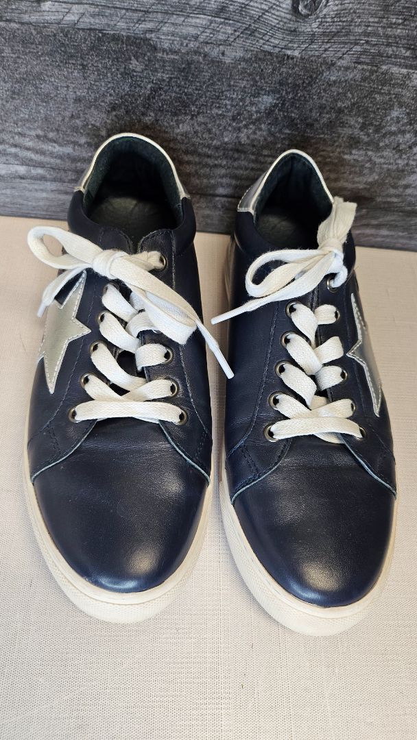 Andrea Biani Navy Star Sneaker (38)