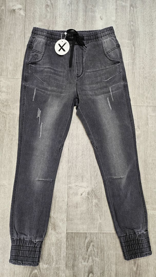Home-Lee Washed Black Jogger Jean BNWT (8)