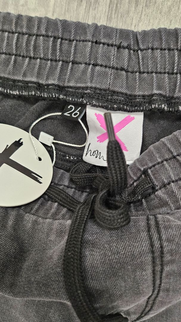 Home-Lee Washed Black Jogger Jean BNWT (8)