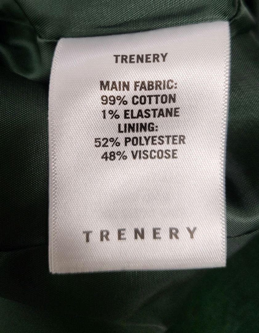 Trenery Green Cord Biker Jacket (8)
