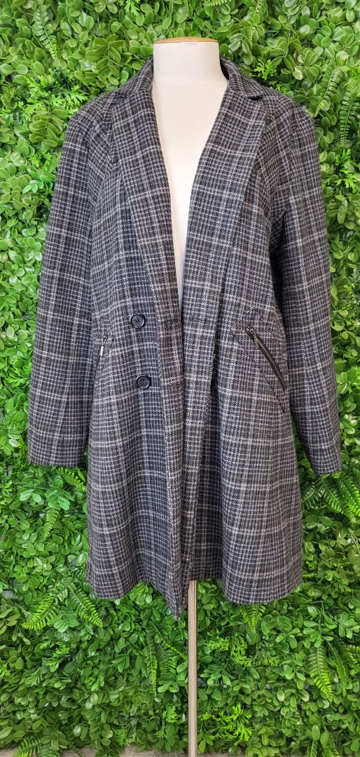 Verge Multi Check Coat (10-12)