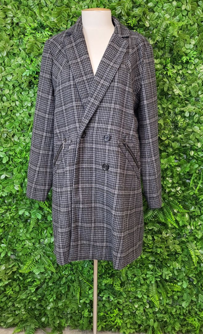 Verge Multi Check Coat (10-12)
