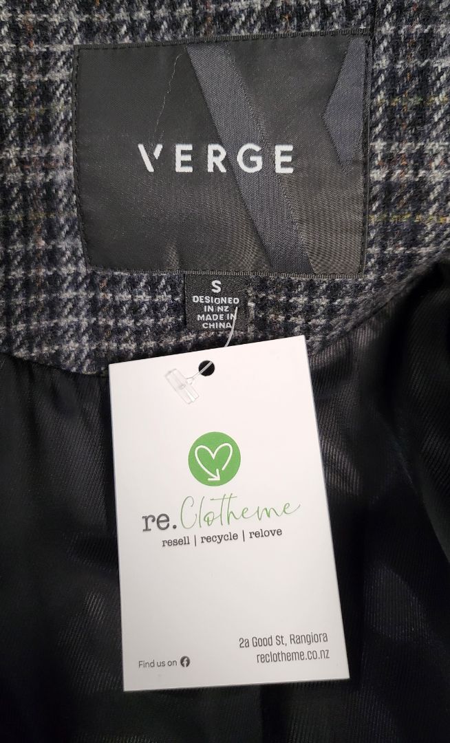 Verge Multi Check Coat (10-12)