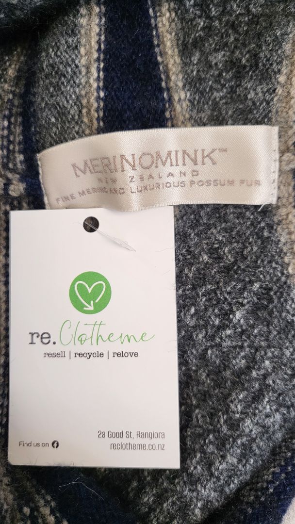 Merino Mink River Snood 35cm