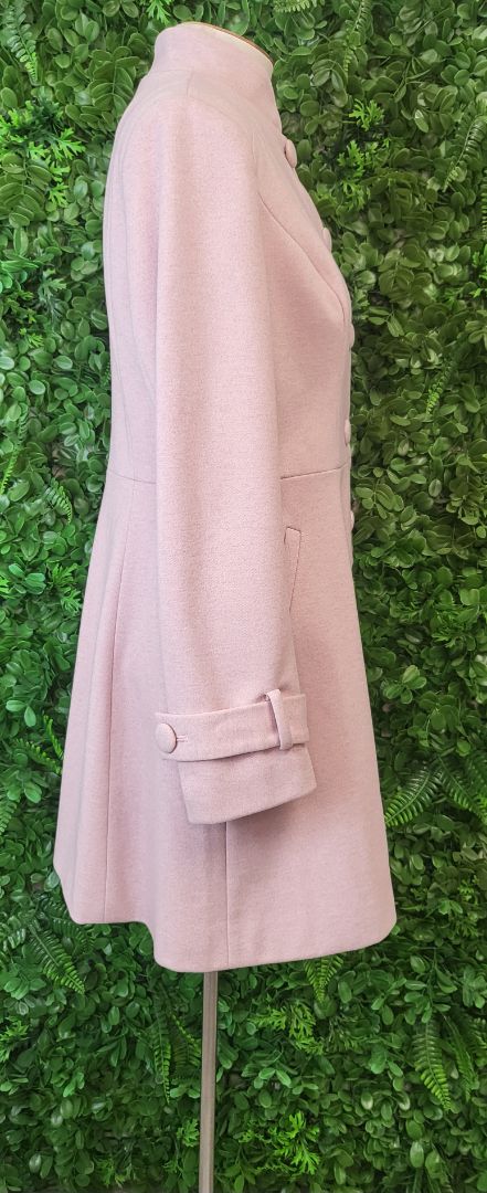 Honey & Beau Pink Swing Coat (10)