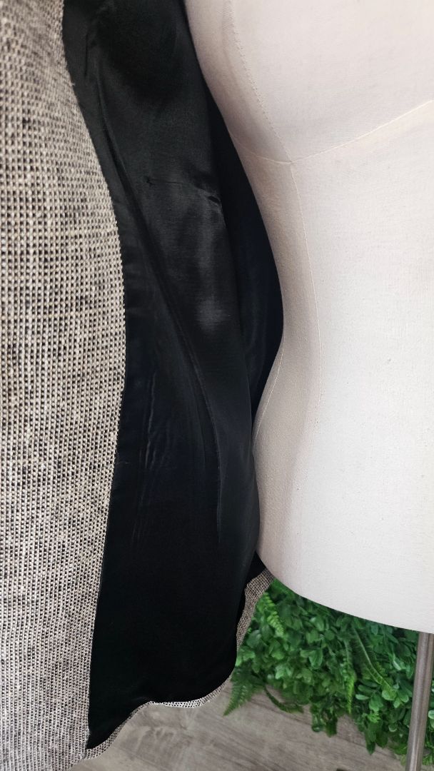 Bidwear Neutral Linen Textured Blazer (18)