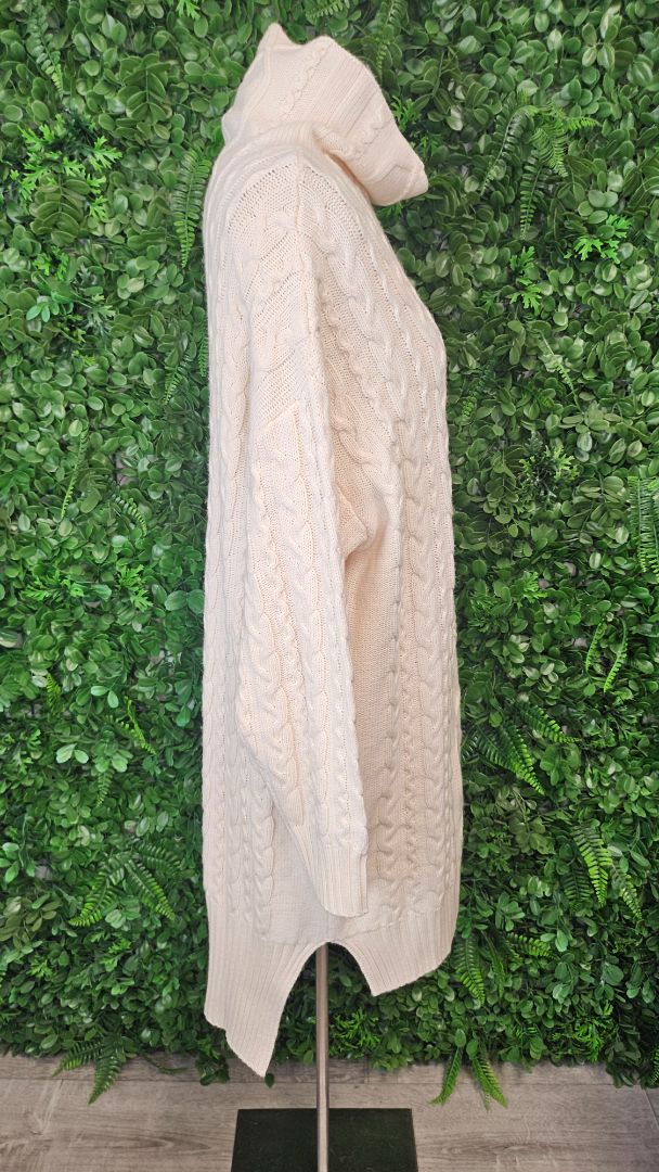 Drama The Label Cream Cable Knit Dress (12)