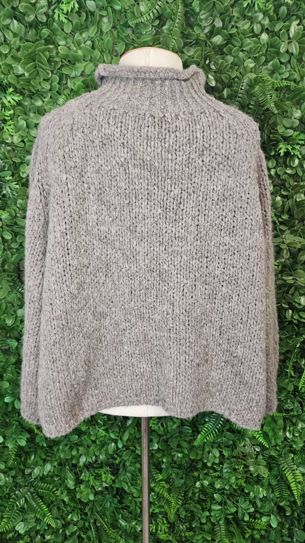 Aida Rose Brown Chunky Knit (OSFM)