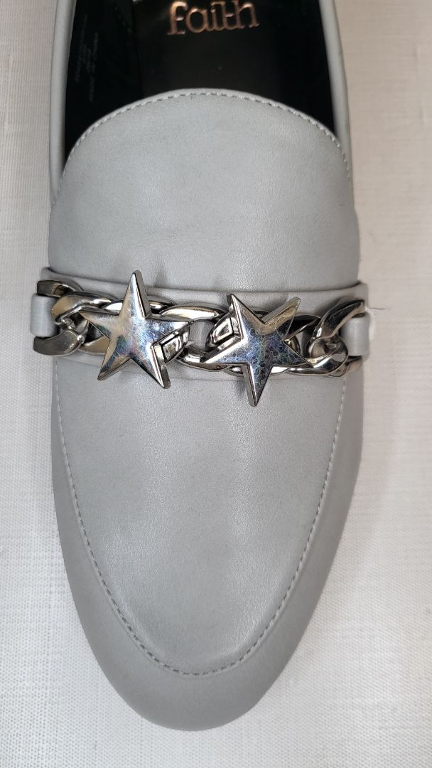 Faith Grey Loafer (39)