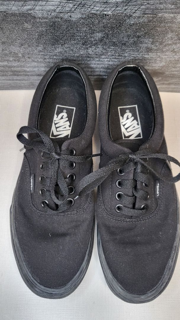 Vans Black Canvas Sneakers (39)