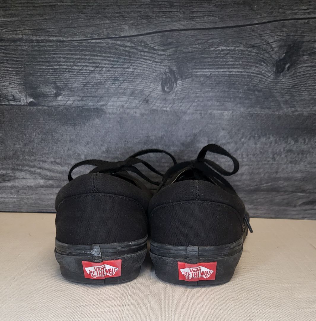 Vans Black Canvas Sneakers (39)