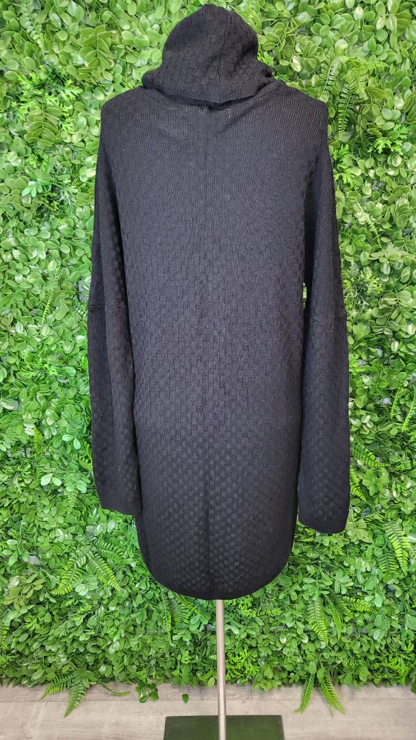 Ivy Blu Black Merino Knit Dress (10)