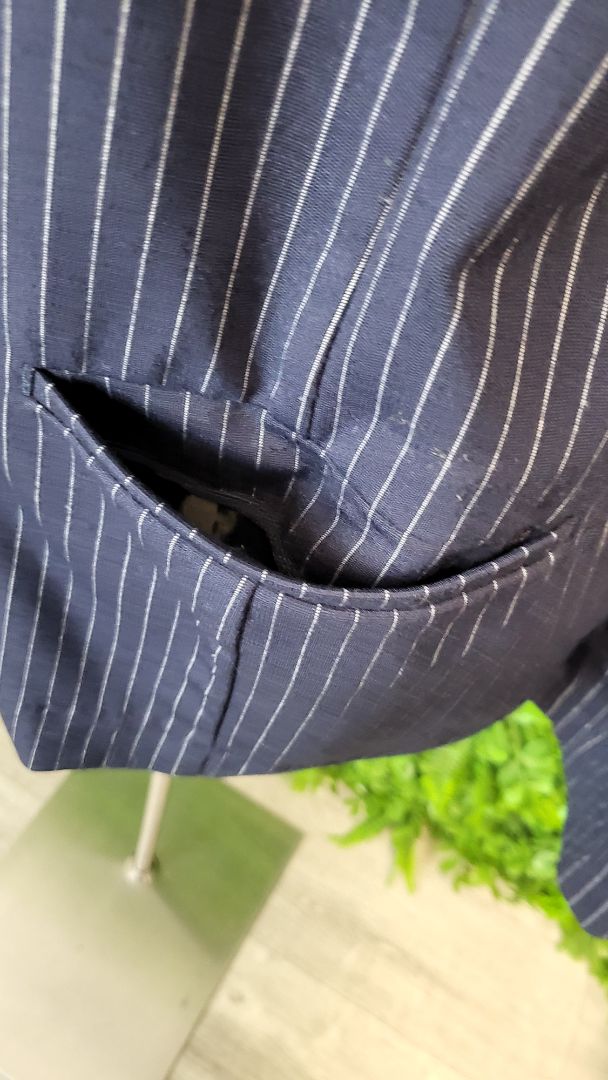 Liverpool Navy Pinstripe Blazer (14)