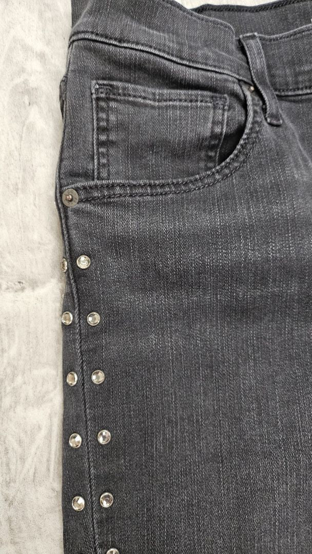 Levi Washed Black Mile High Super Skinny Jean (10)