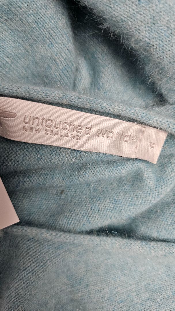 Untouched World Aqua Poncho Knit (12)