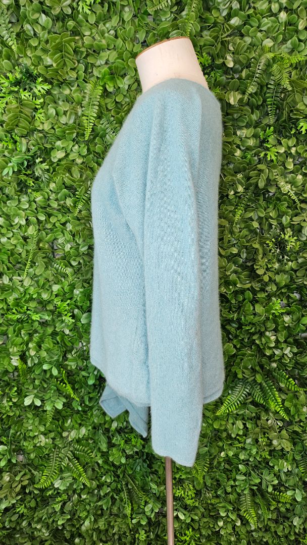 Untouched World Aqua Poncho Knit (12)
