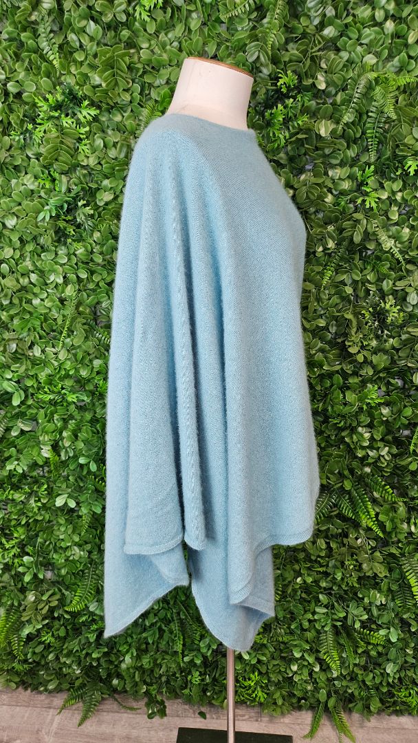 Untouched World Aqua Poncho Knit (12)