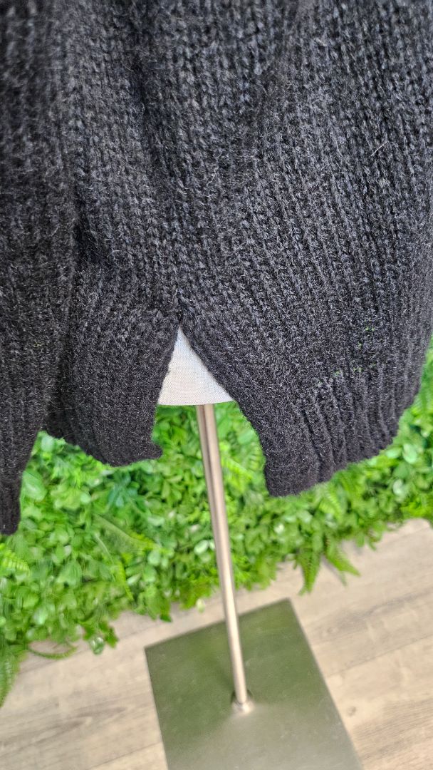 Stella & Gemma Black Rolled Neck Knit BNWT (12)