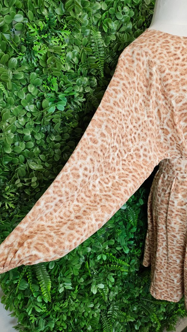 Seed Animal Fluted Hem Dress (10)