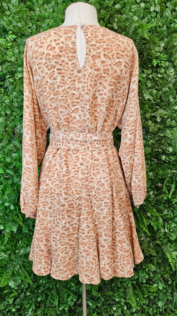 Seed Animal Fluted Hem Dress (10)
