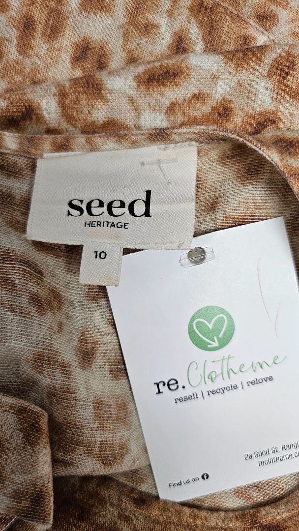 Seed Animal Fluted Hem Dress (10)