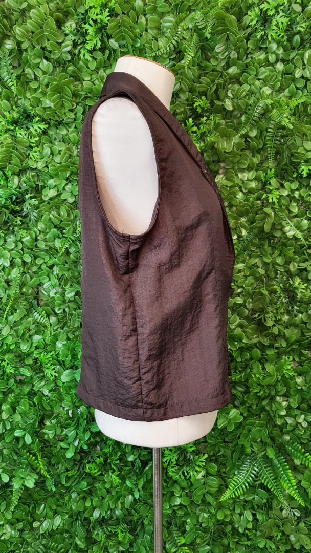 Cinderella Bronze Metallic Vest (12-14)