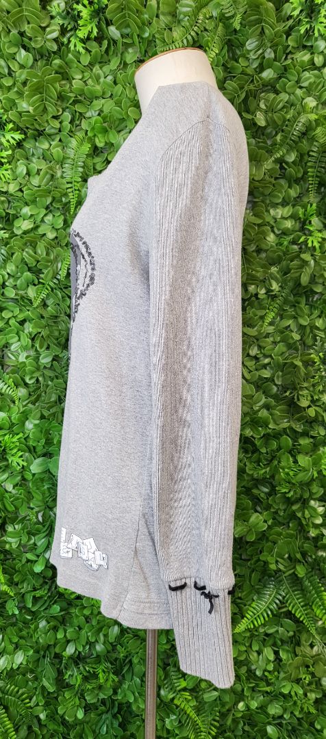 Desigual Grey Sequin Heart (10)
