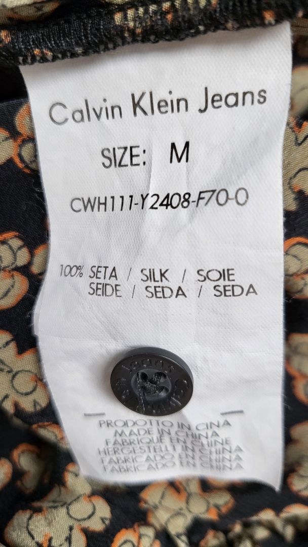 Calvin Klein Multi Silk Top (10)