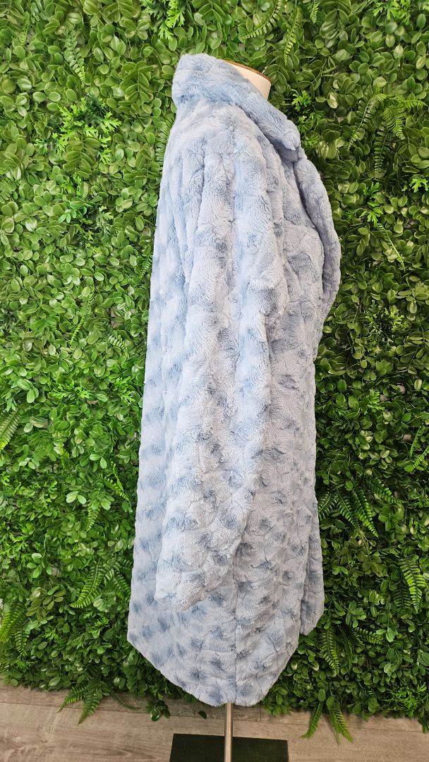 Augustine Dusty Blue Bobbie Coat BNWT (14)