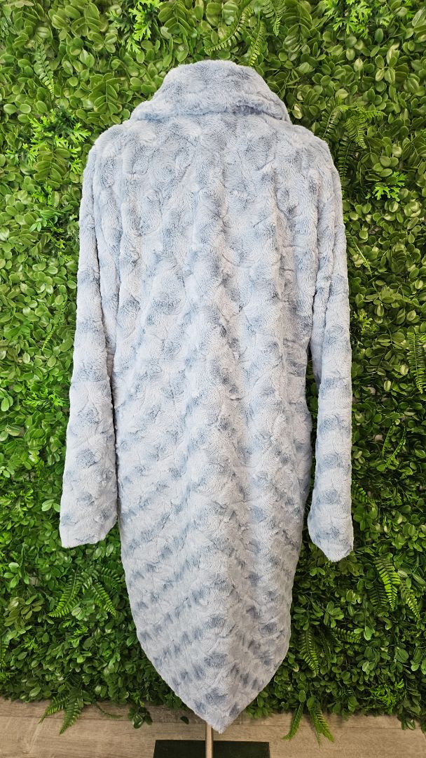 Augustine Dusty Blue Bobbie Coat BNWT (14)