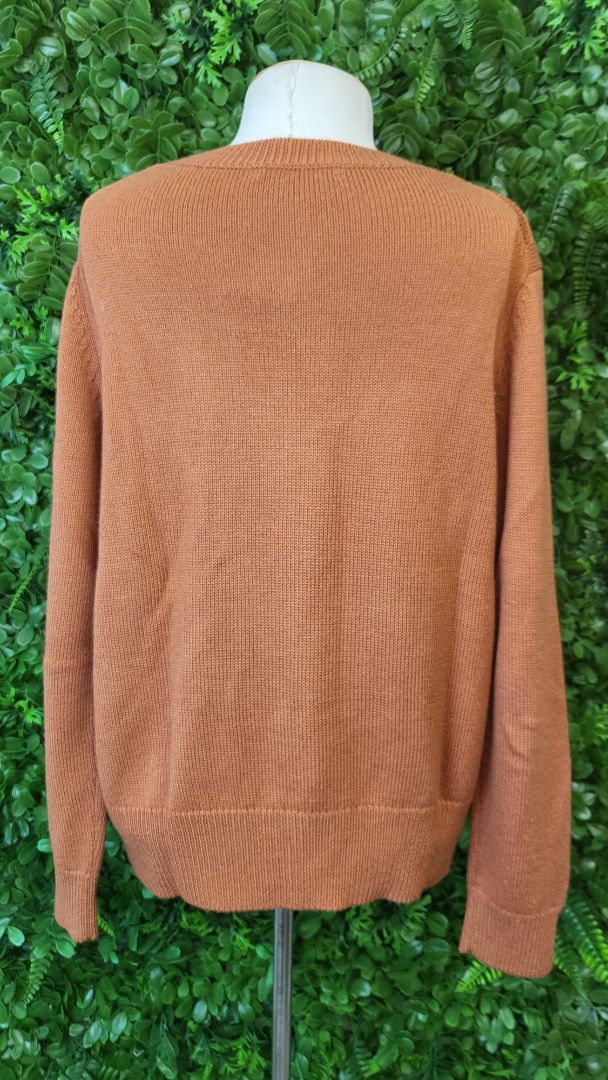 Sportscraft Rust Cable Knit Jumoer (12)