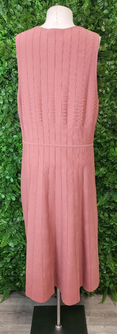 Witchery Coral Sleeveless Dress (16)