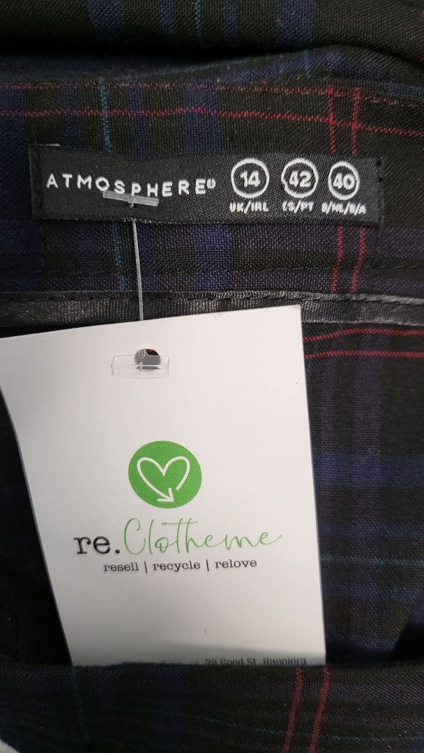 Atmos & Here Tartan Slim Leg (14)