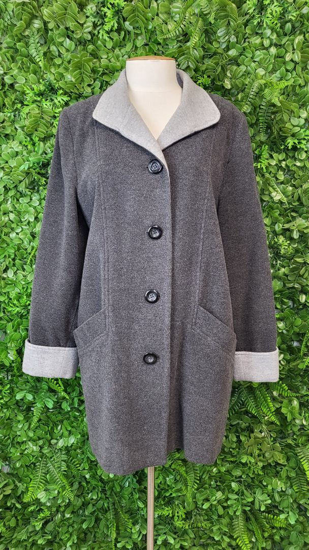 Overload Grey Wool Blend Coat (10)