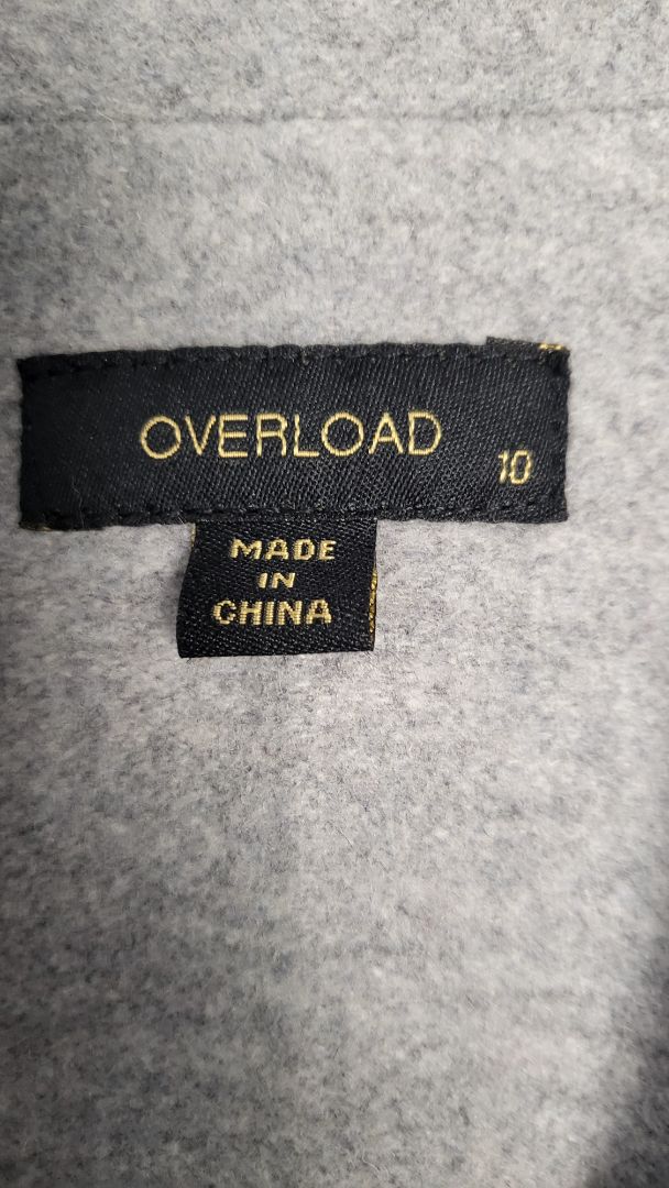 Overload Grey Wool Blend Coat (10)